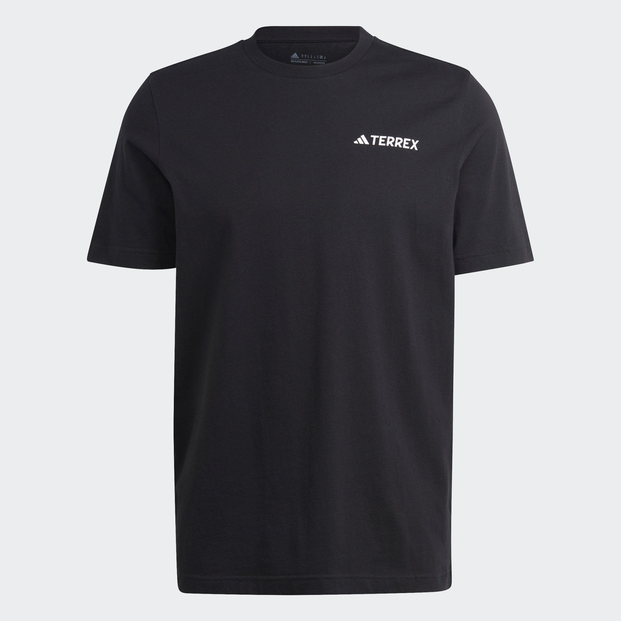 adidas TERREX GRAPHIC Black Funktionsshirt 2.0 T-SHIRT TERREX MTN