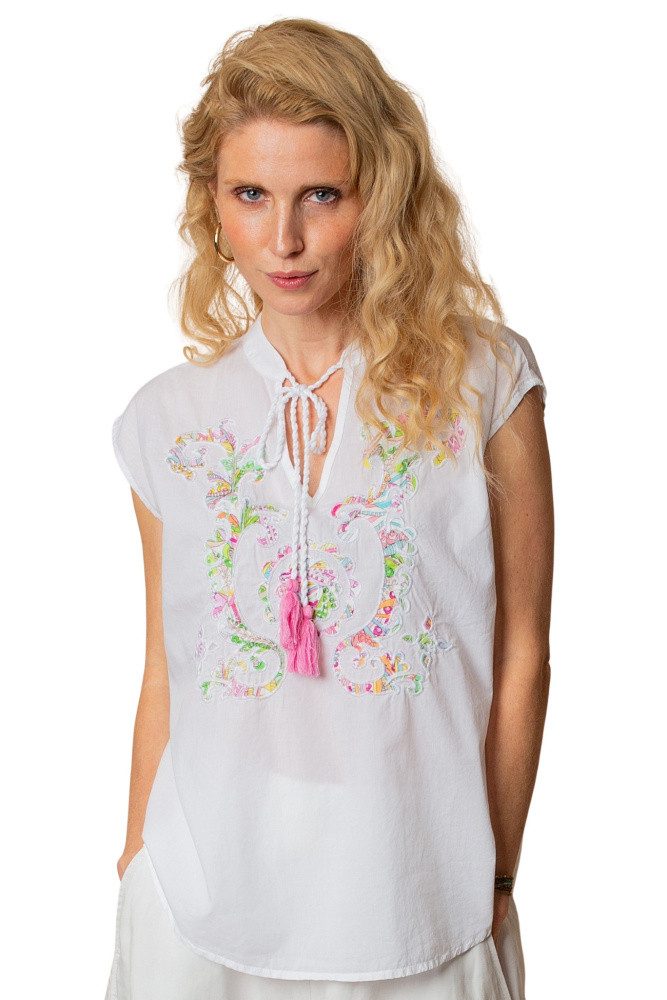 Emily Van Den Bergh Schlupfbluse Damenbluse 8814-320