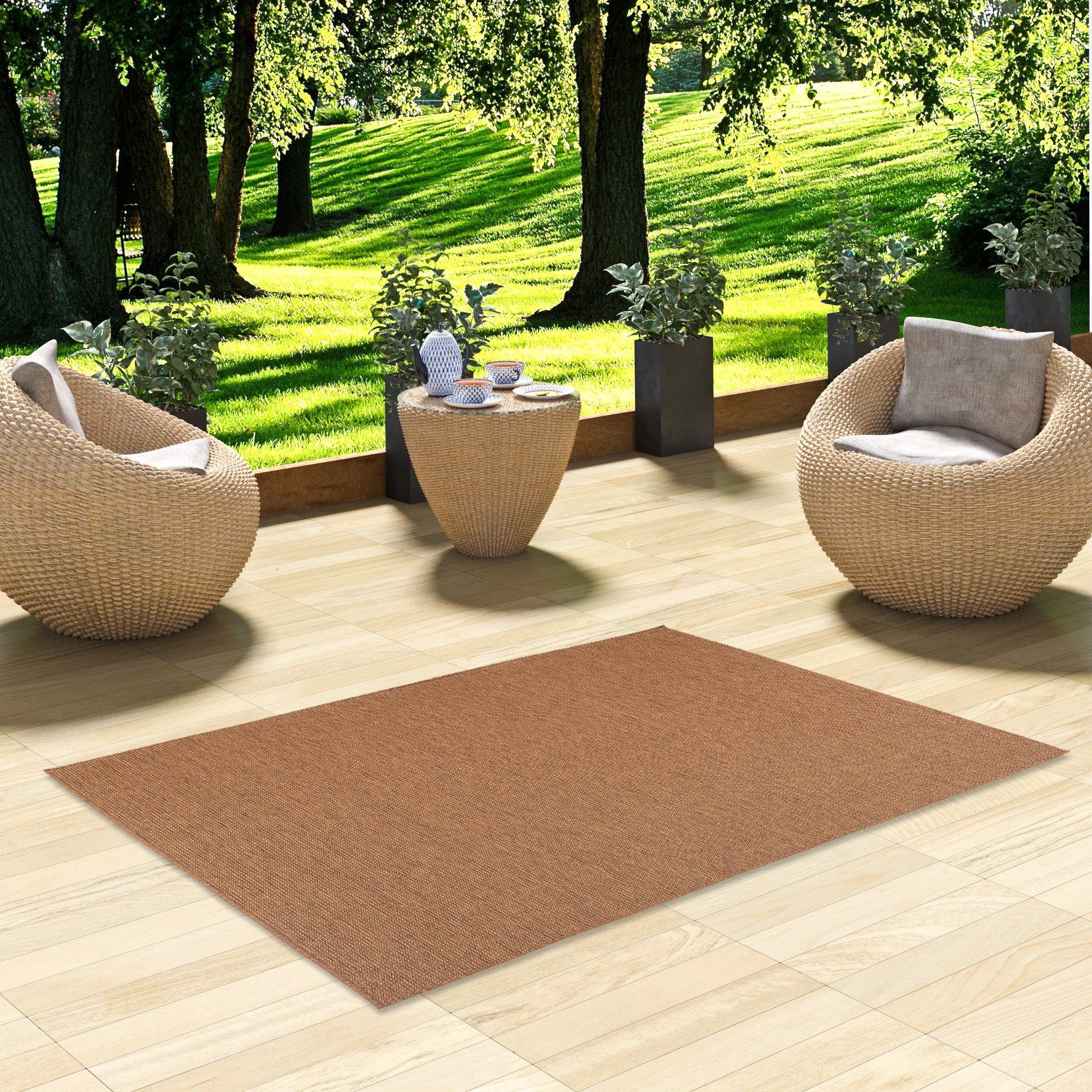 Pergamon Outdoorteppich In & Outdoor Teppich günstig online kaufen