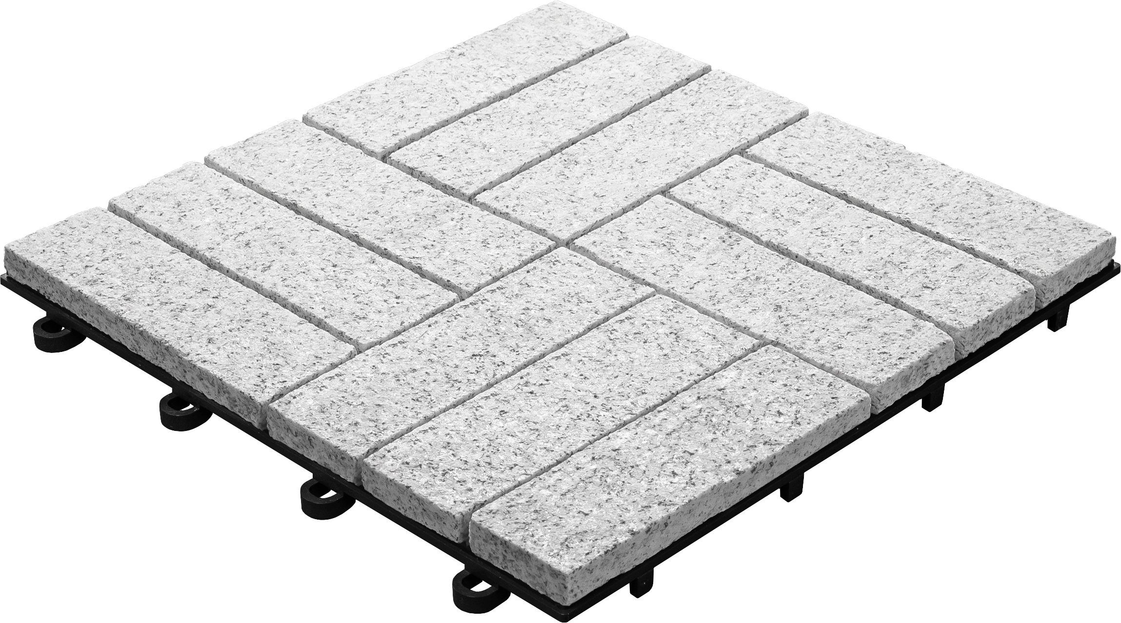 florco® Klickfliesen »Stone Granit,4x3,30x30x2,8 cm«, 4 Stück/Pack (0,36 m)-kaufen