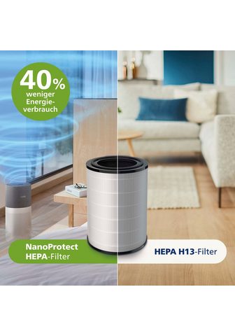 Philips Oro valytuvas AC0820/10 800 serija dėl 48 m² Räume dėl Allergiker tinka