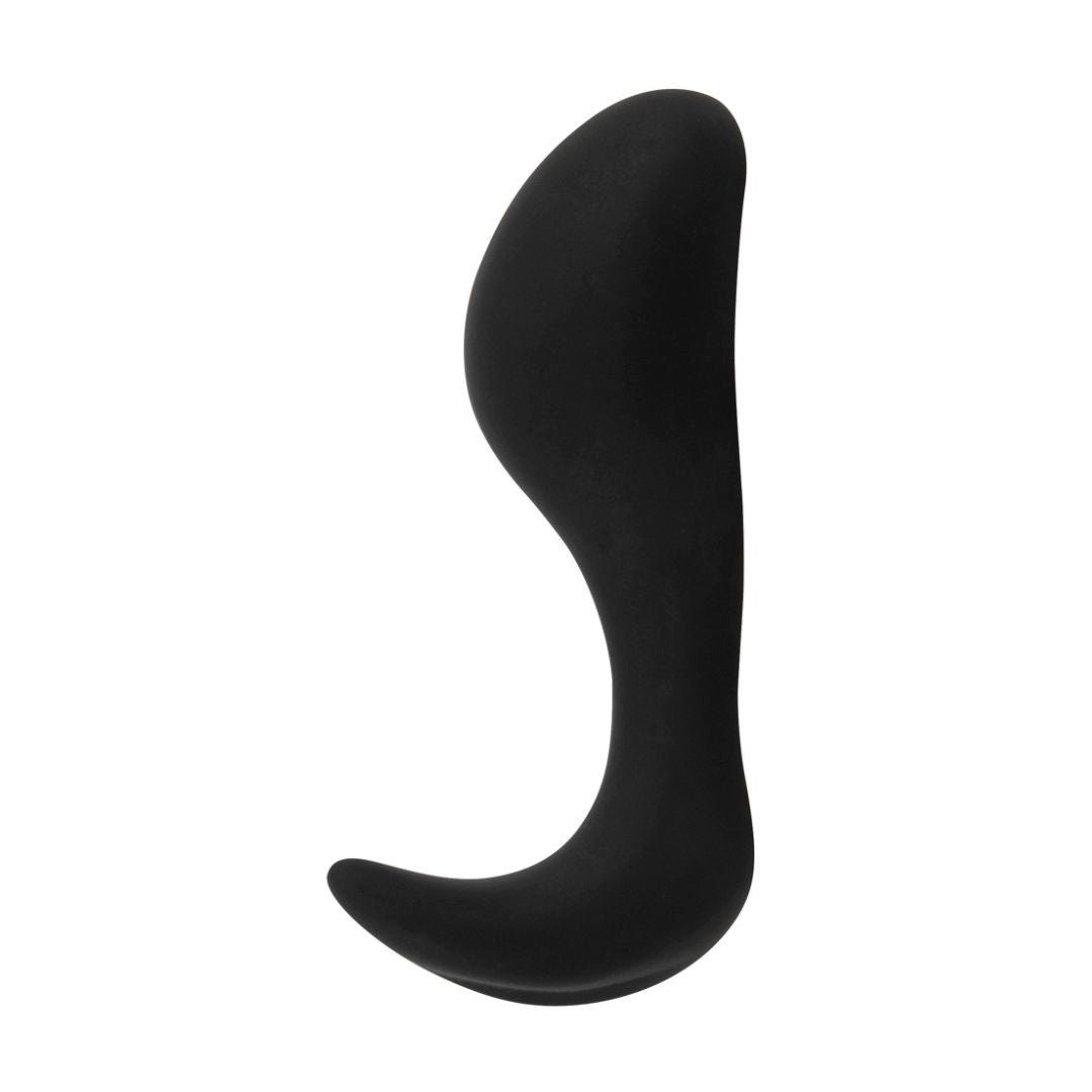 BLACK VELVETS Analvibrator Analplug "Daumen mit Stopper" als Soft Touch Silikon