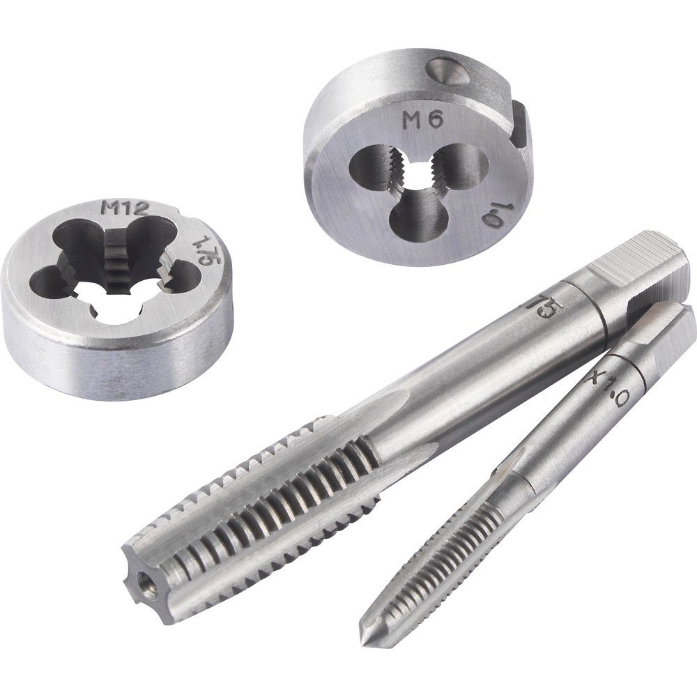 TOOLCRAFT Gewindeschneider TOOLCRAFT TO-7015521 Gewindeschneidsatz 32teilig Stahl M3 x 0.50, M4 – Bild 5 von 5