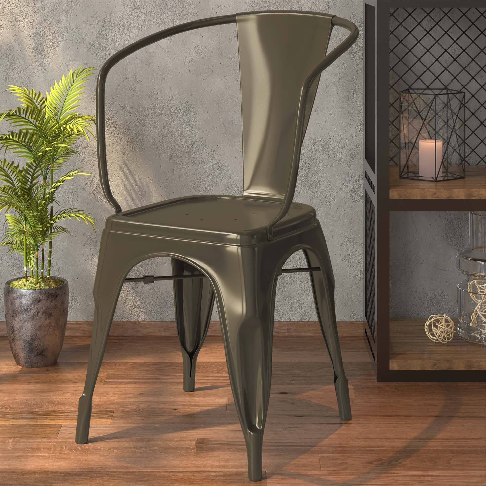 GGMMÖBEL Gartenstuhl CALIFORNIA ARM