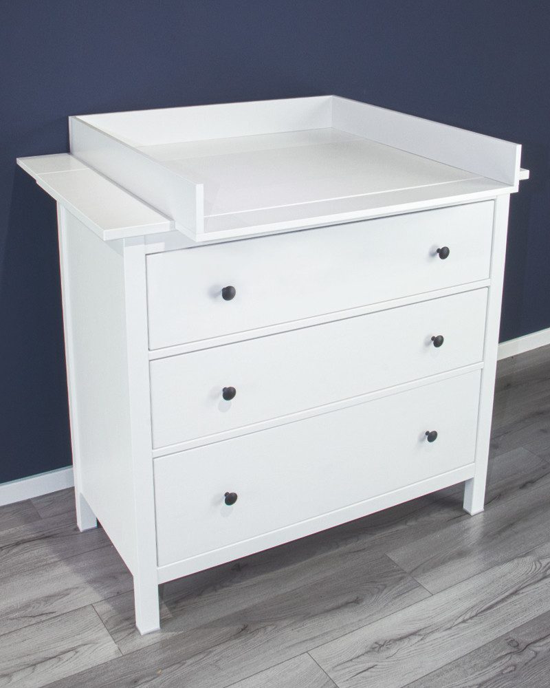 Puckdaddy GmbH Wickelaufsatz Marius (108x80x10cm) für IKEA Hemnes Kommoden