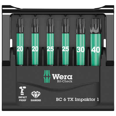 Wera Bit-Set Bit-Check 6 TX Impaktor 1