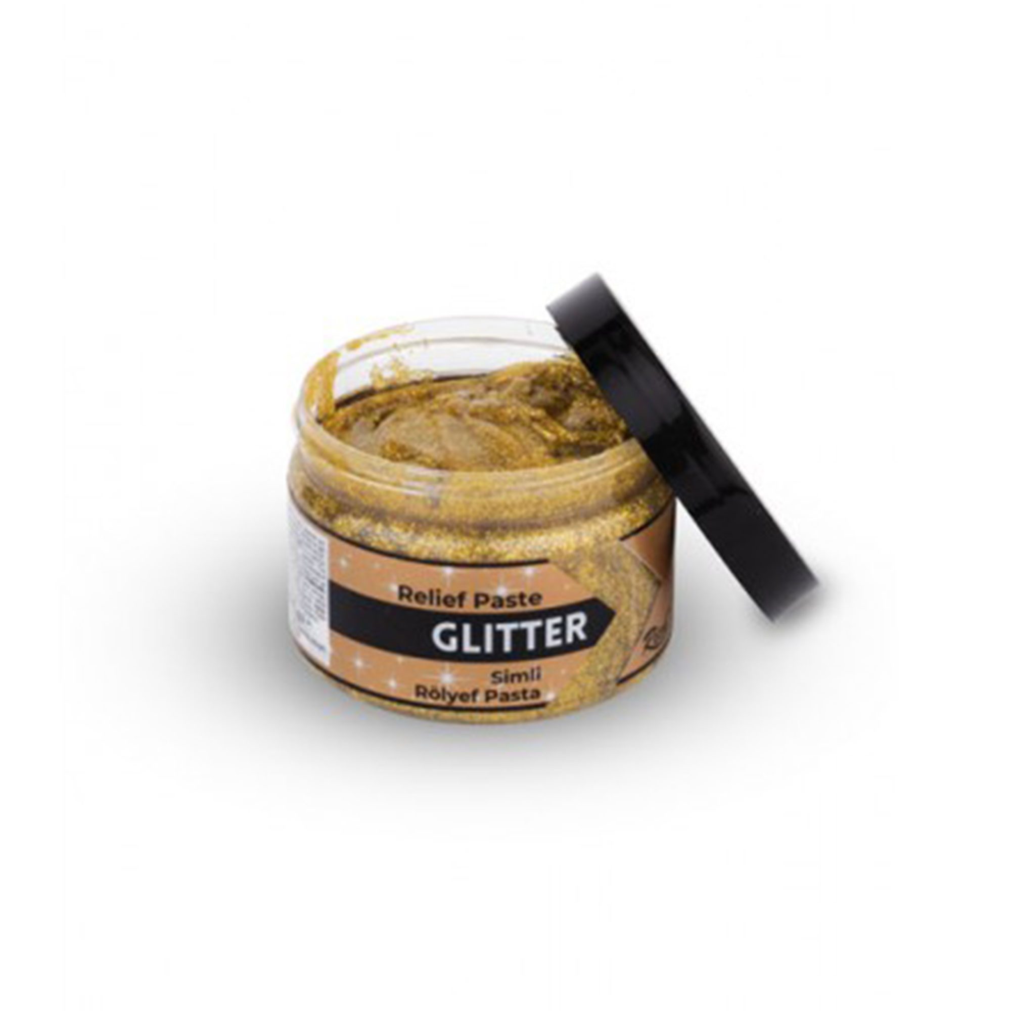 RICH Bastelfarbe Rich Relief Paste Metallic & Glitter - Acrylbasis 150ml