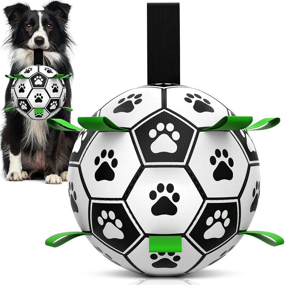 AFKSMILE Tierball Hundespielzeug,hundeball,Interaktiver Hundeball,Ball mit Seil,robust, Interaktiver Hundeball, hochspringend, schwimmfähiger Ball für Hunde