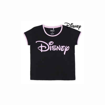Disney Pyjama S Disney Schlafanzug Shorty Sommer Pyjama 2-teilig Damen Schwarz pink