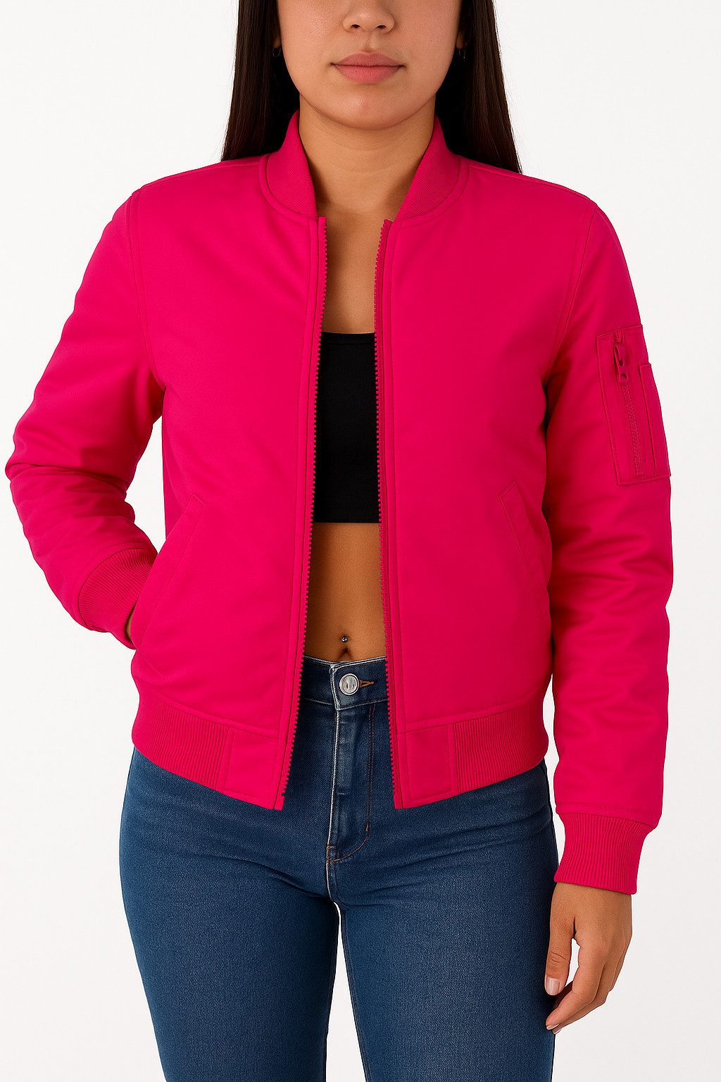 Worldclassca Bomberjacke Worldclassca DAMEN BOMBER JACKE BOMBERJACKE RETRO günstig online kaufen