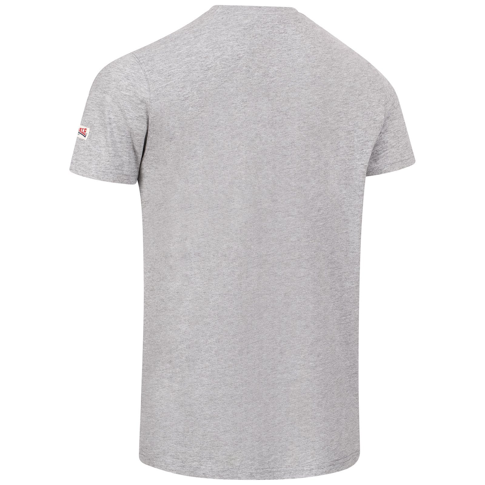 Grey/Oxblood Marl Lonsdale ONE LL008 T-Shirt TONE