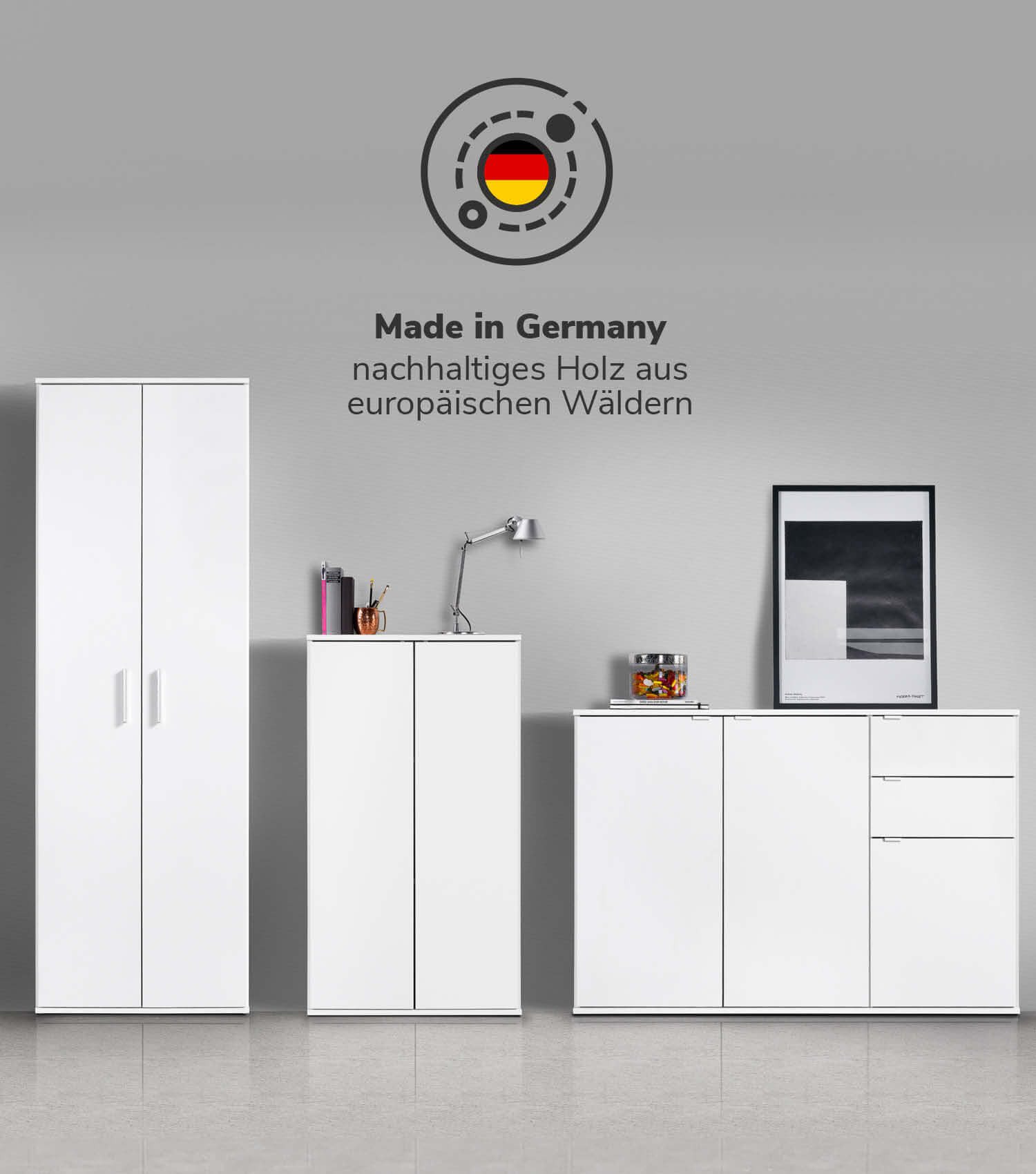 mokebo Schrank-Set Die Allzweckwaffe, (3er-Set), Stauraum-Set günstig online kaufen
