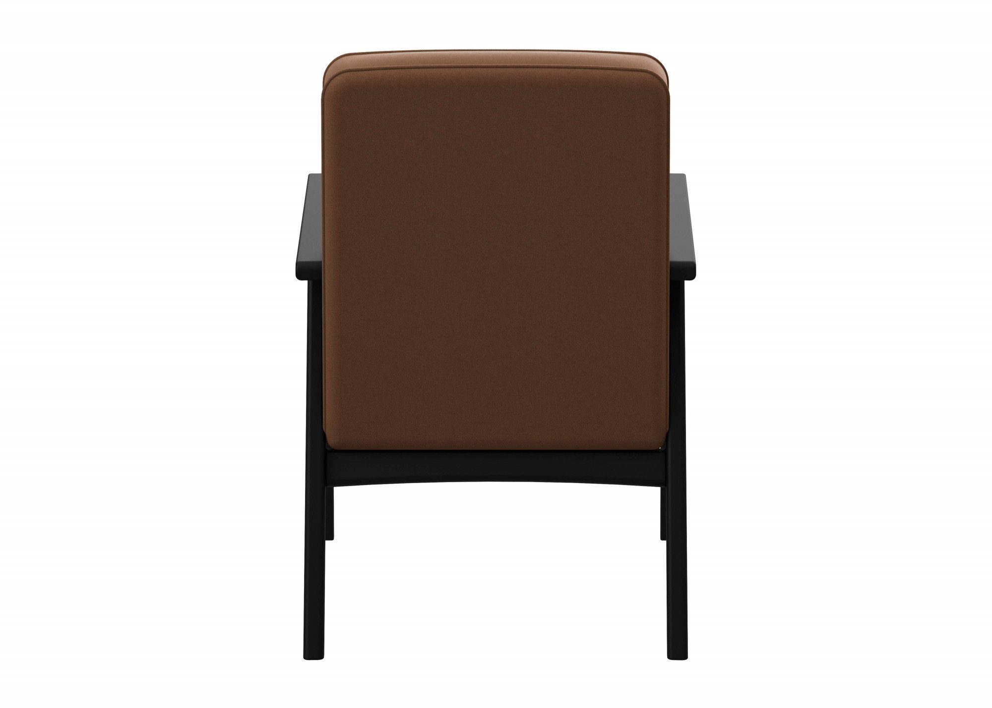 andas Sessel Alvared, edles Design hohen Massivholz, Wellenunterfederung Picante in Sitzkomfort Lederoptik, aus für mit