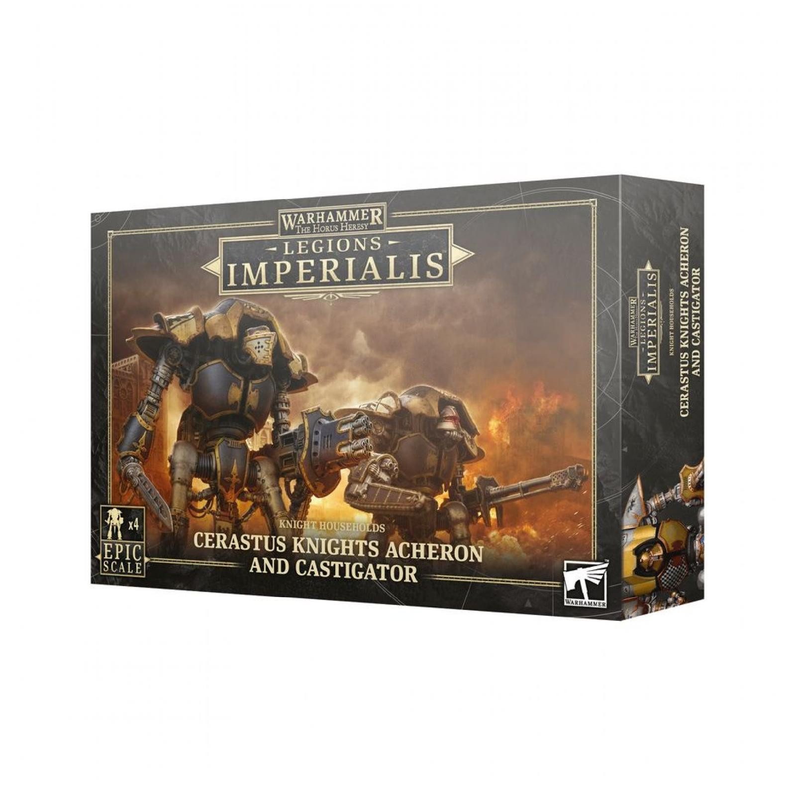 Modellbausatz LEGIONS IMPERIALIS: Cerastus Knights Acheron and Castigator