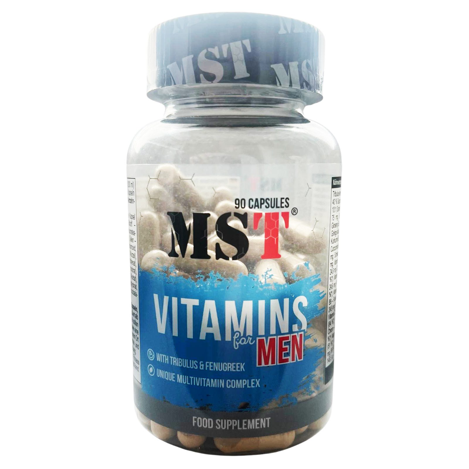 MST Nutrition - Vitamins for MAN (90 Kapseln) Kapseln, 61 g