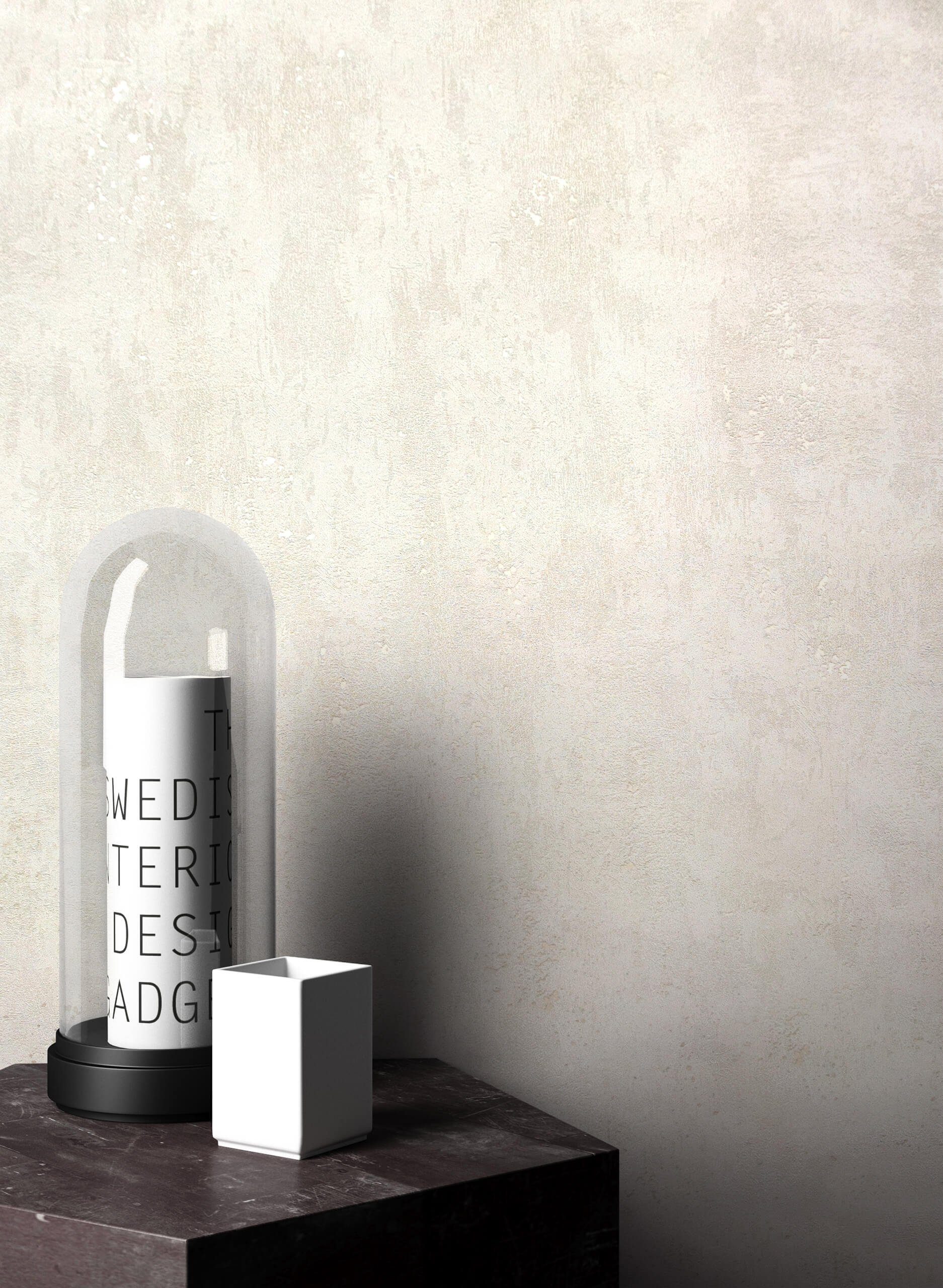 Newroom Vliestapete, Beige Tapete Industrial Leicht günstig online kaufen