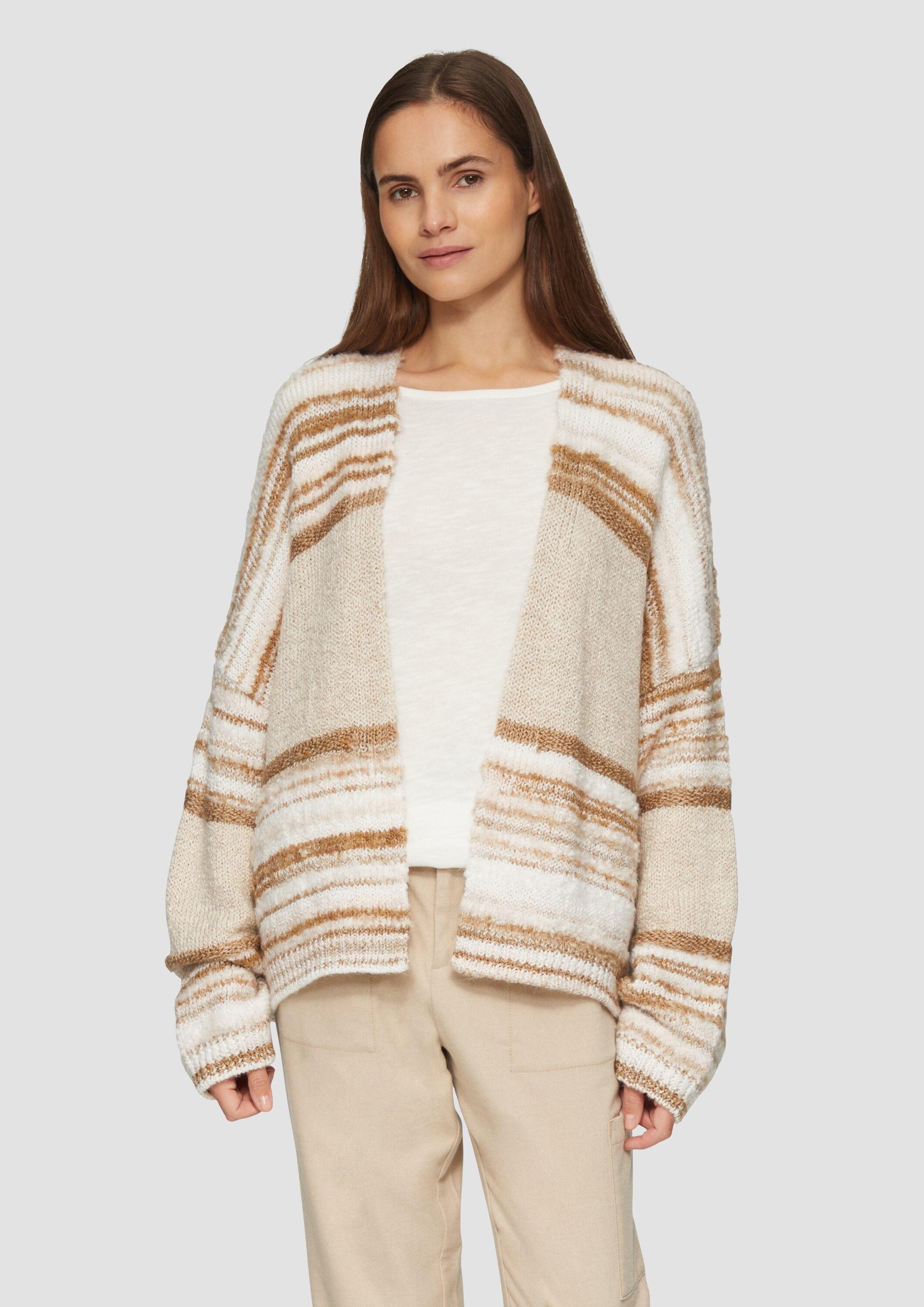 s.Oliver Cardigan Strickjacke Cardigan im Oversize-Schnitt günstig online kaufen
