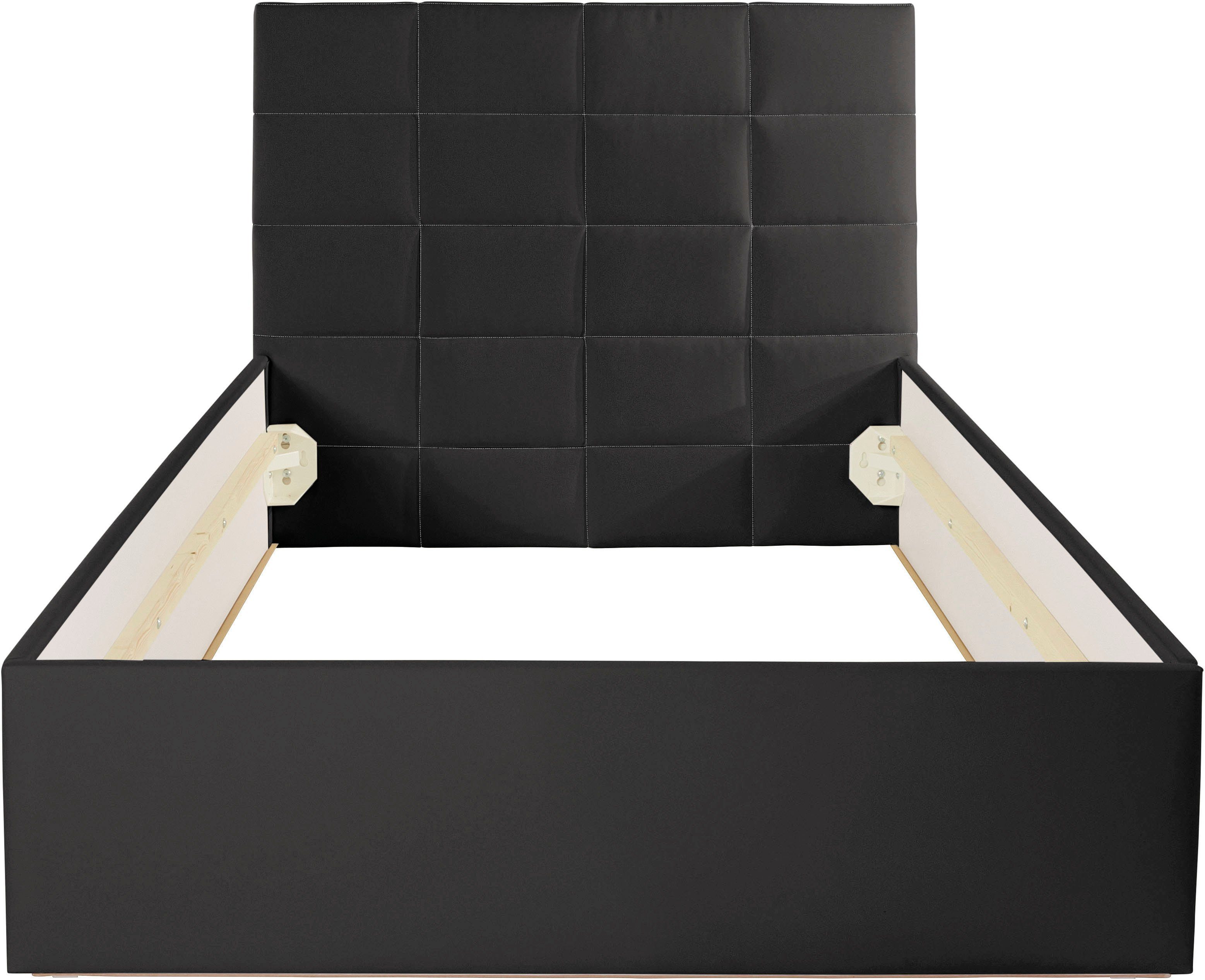 Westfalia Schlafkomfort Polsterbett, inkl. Bettkasten bei Ausführung mit Matratze, in 2 Höhen