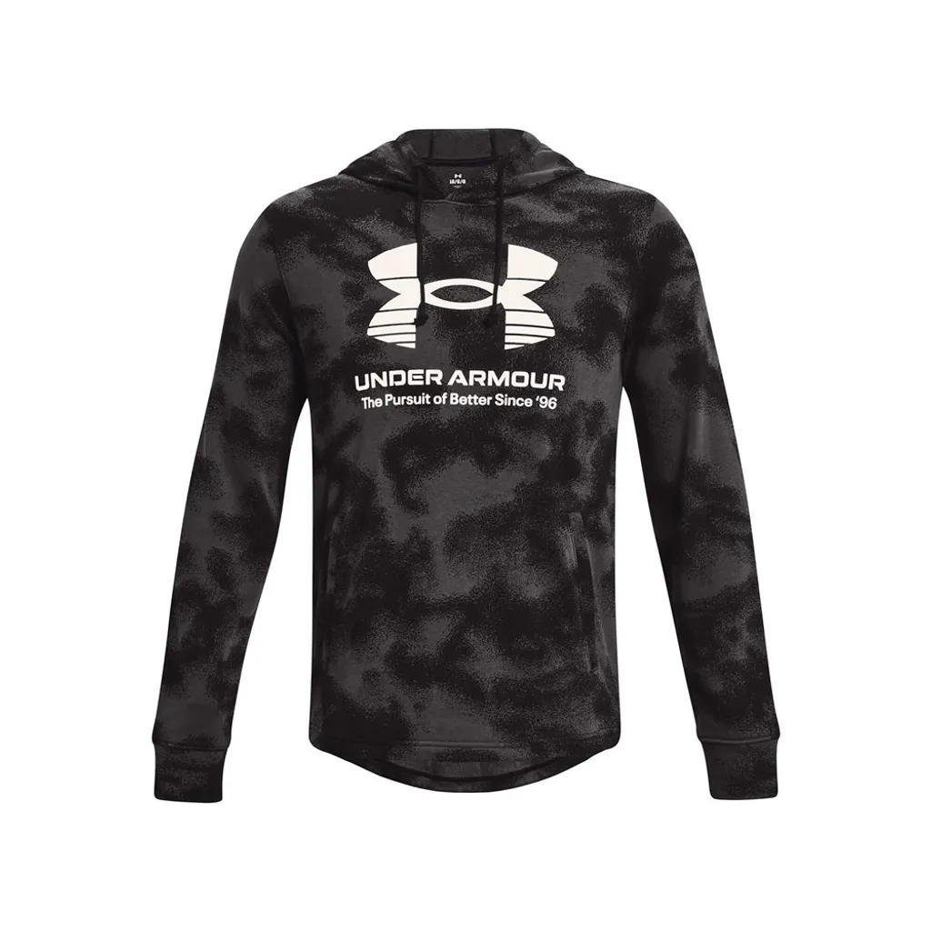 Under Armour® Kapuzenpullover Herren Rival - Schwarz Terry Novelty Kapuzenpullover Hoodie