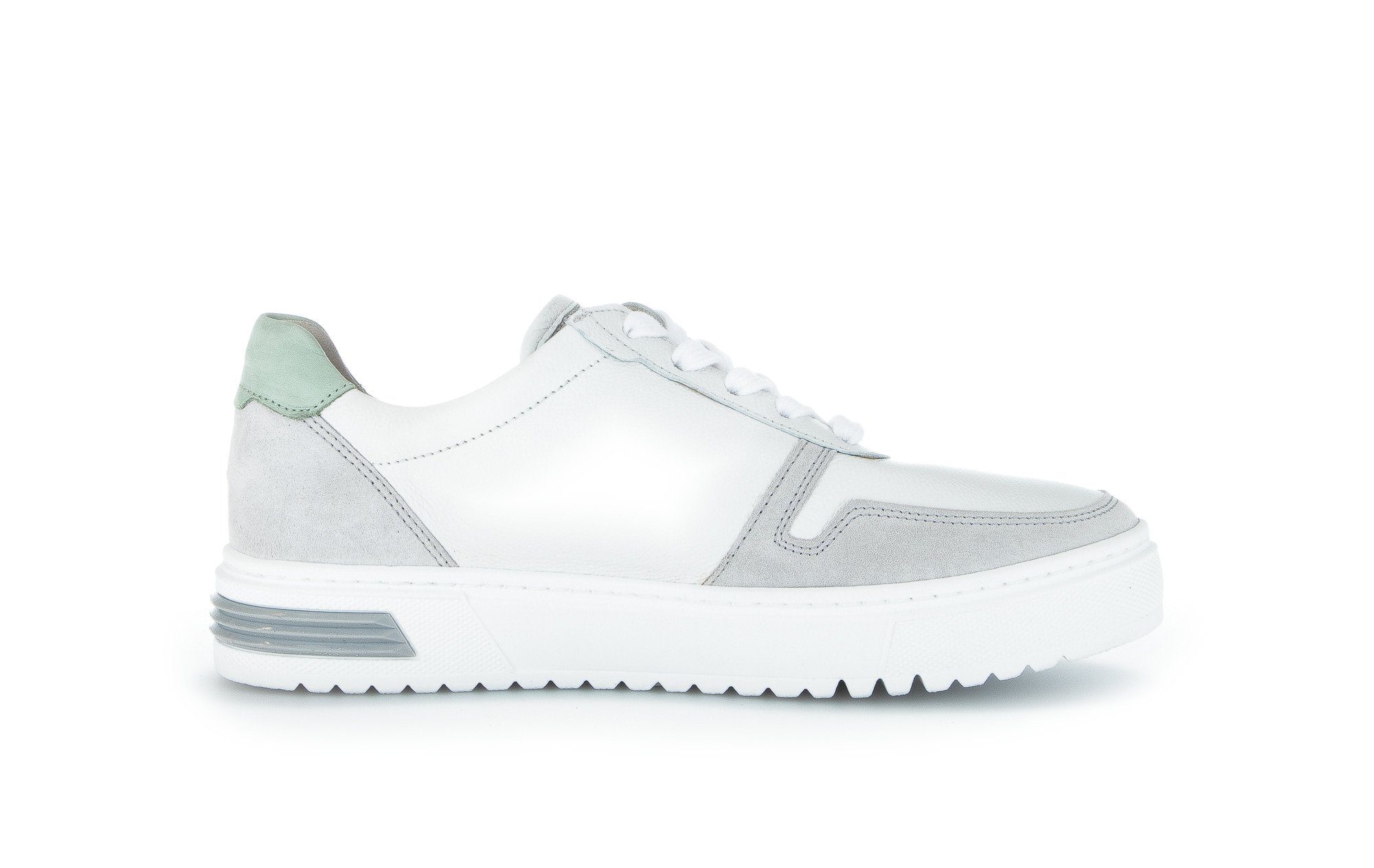 Gabor Sneaker Weiß (mint.silber)