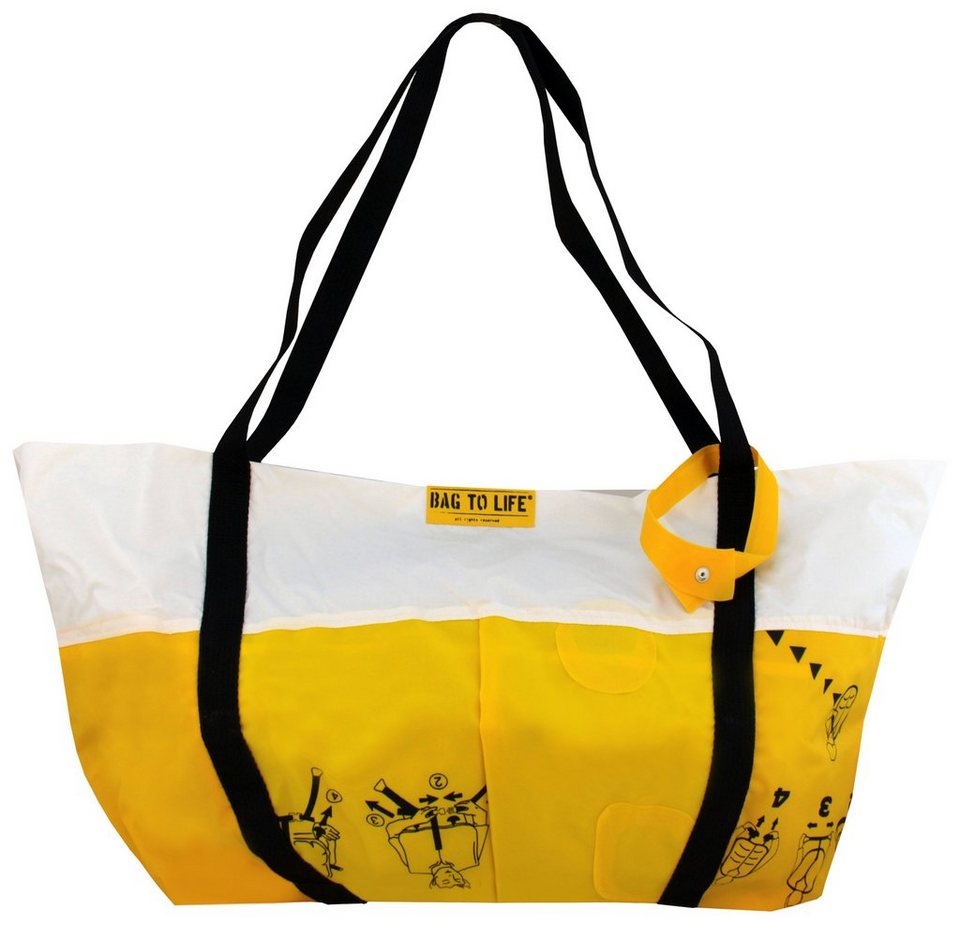 Bag to Life Shopper Airlie, aus recycelter Rettungsweste