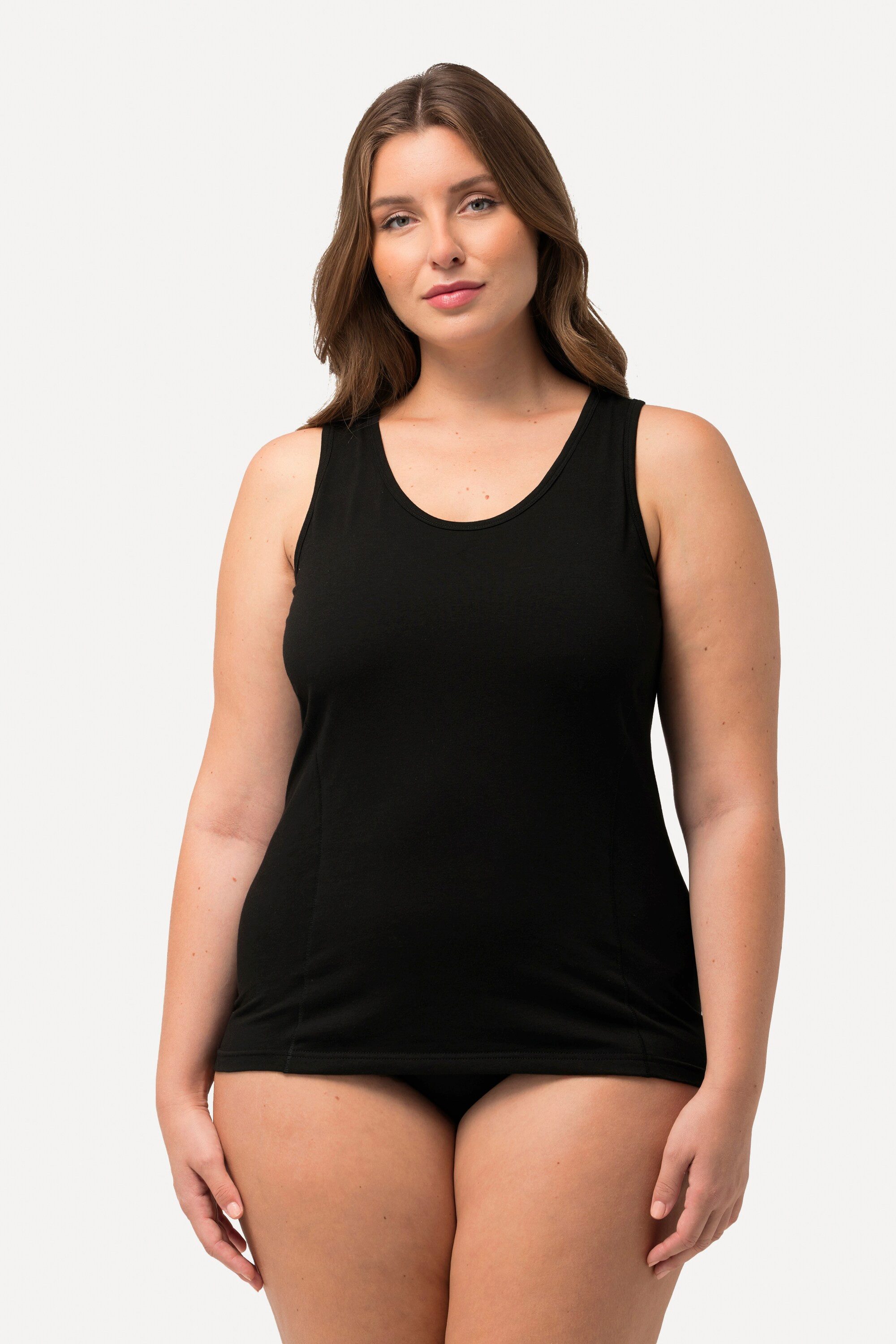 Unterhemd Bodyforming-Unterhemd breite Träger Rundhals