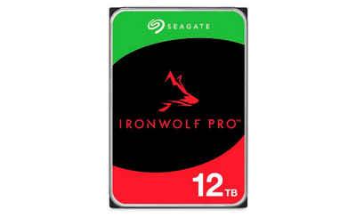 Seagate Ironwolf PRO NAS HDD 12TB SATA interne HDD-Festplatte (12000 GB) 3,5"