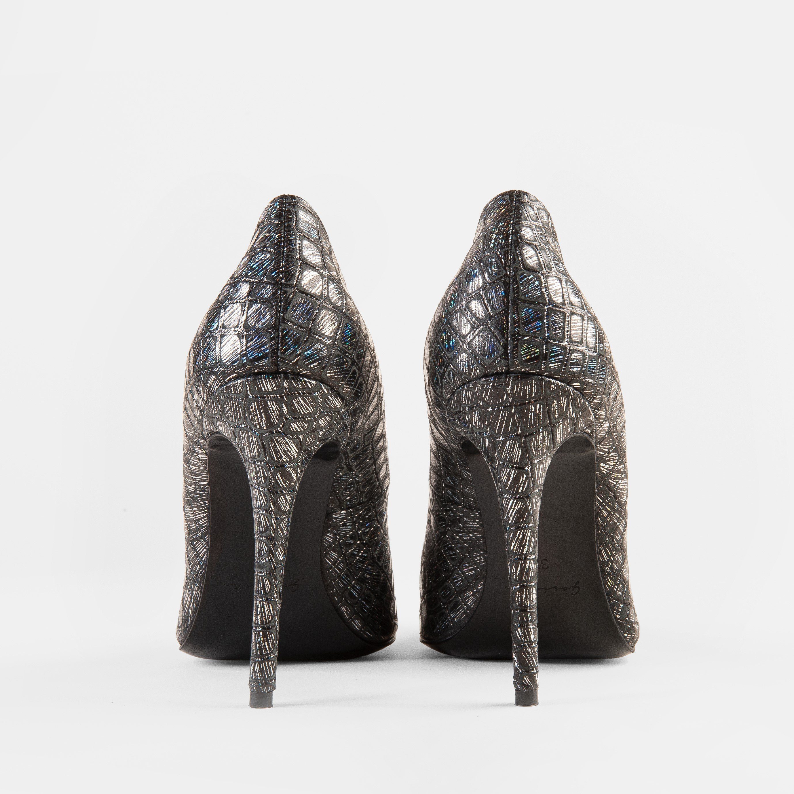 GosiaK. "Leyla" High-Heel-Pumps aus edlem Glattleder
