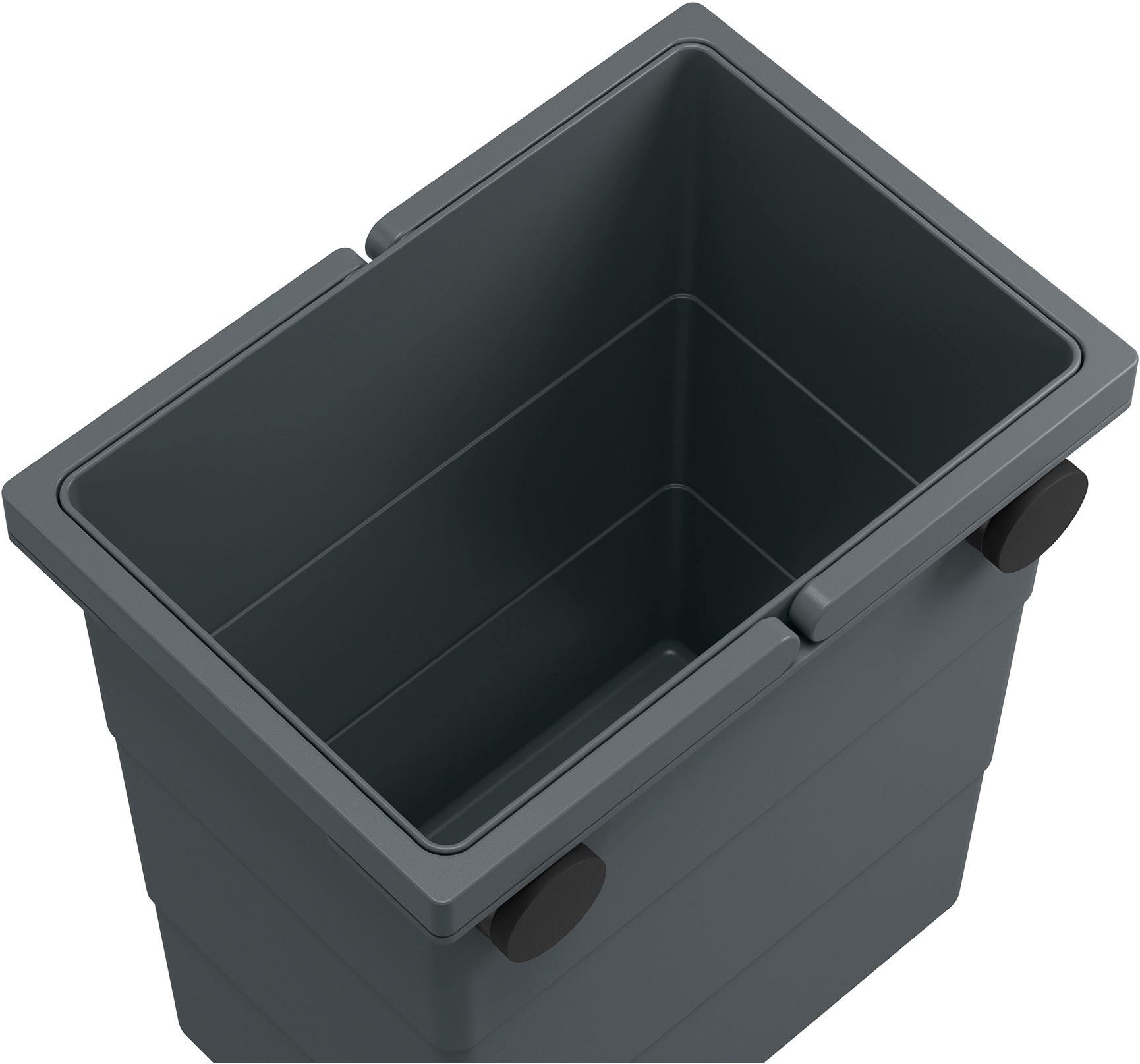 Hailo Mülleimer FLEXBOX S, Kunststoff, geruchsdichter Deckel, 7 Liter