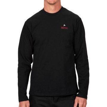 Marmot Langarmshirt For Life Long-Sleeve T-Shirt mit Marken-Logo