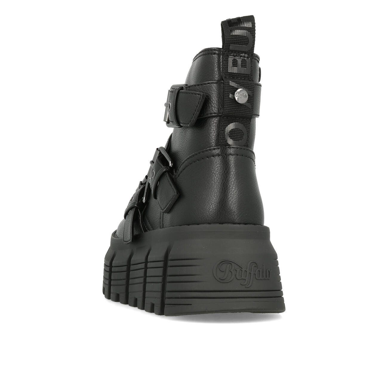 Buffalo Buffalo AVA Ankleboot Damen Vegan Nappa Black Ankleboots