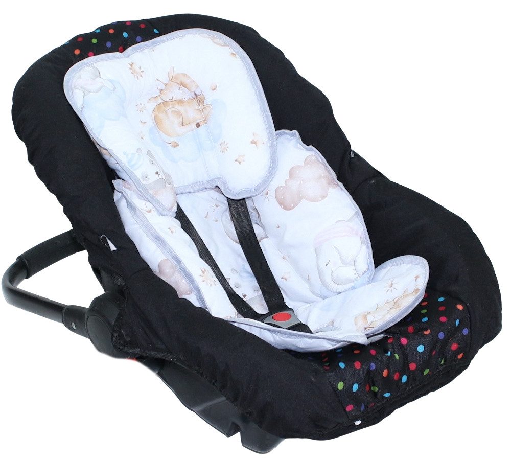 Primawela Sitzverkleinerer Sitzverkleinerer Baumwolle für Auto Kindersitz Baby Schale Einlage