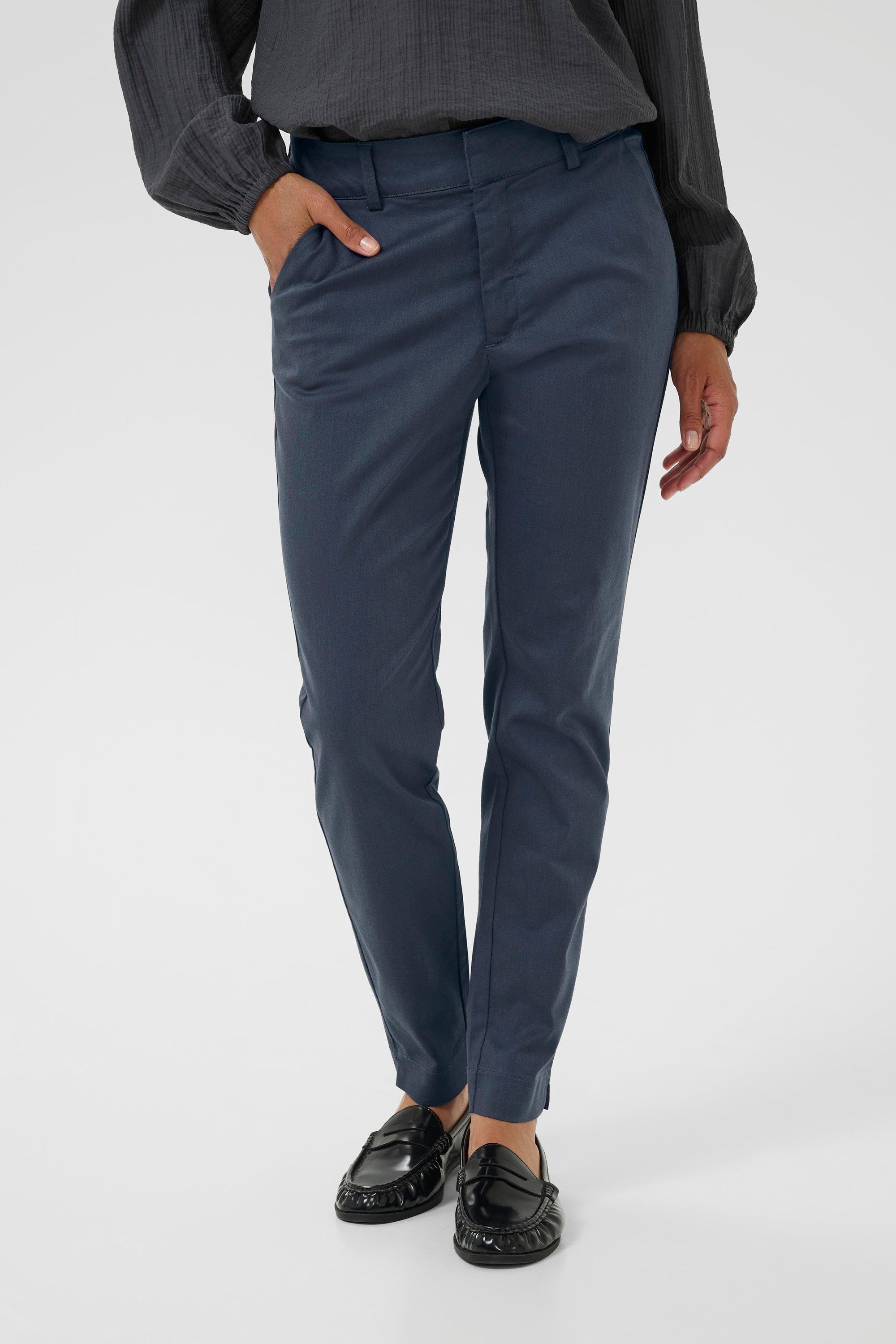 KAFFE Stoffhose Casual Hose KAlea günstig online kaufen