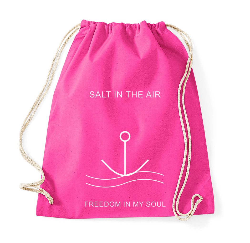 Turnbeutel SaltSaul Beutel Salt in the Air Turnbeutel Anker Maritim Freedom Soul