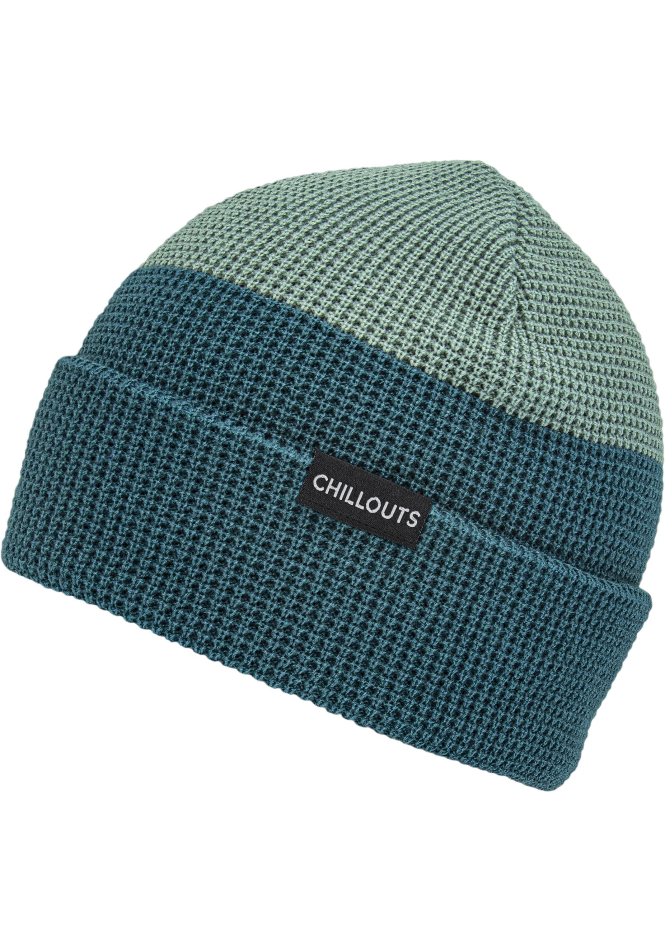 chillouts Beanie Two petrol Optik Ton