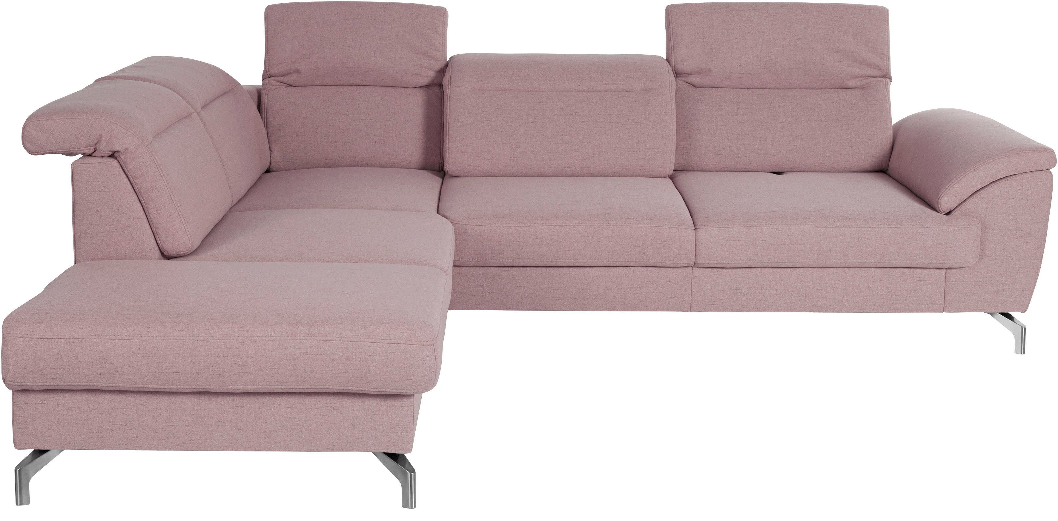 sit&more Ecksofa Percy L-Form, 12 cm günstig online kaufen