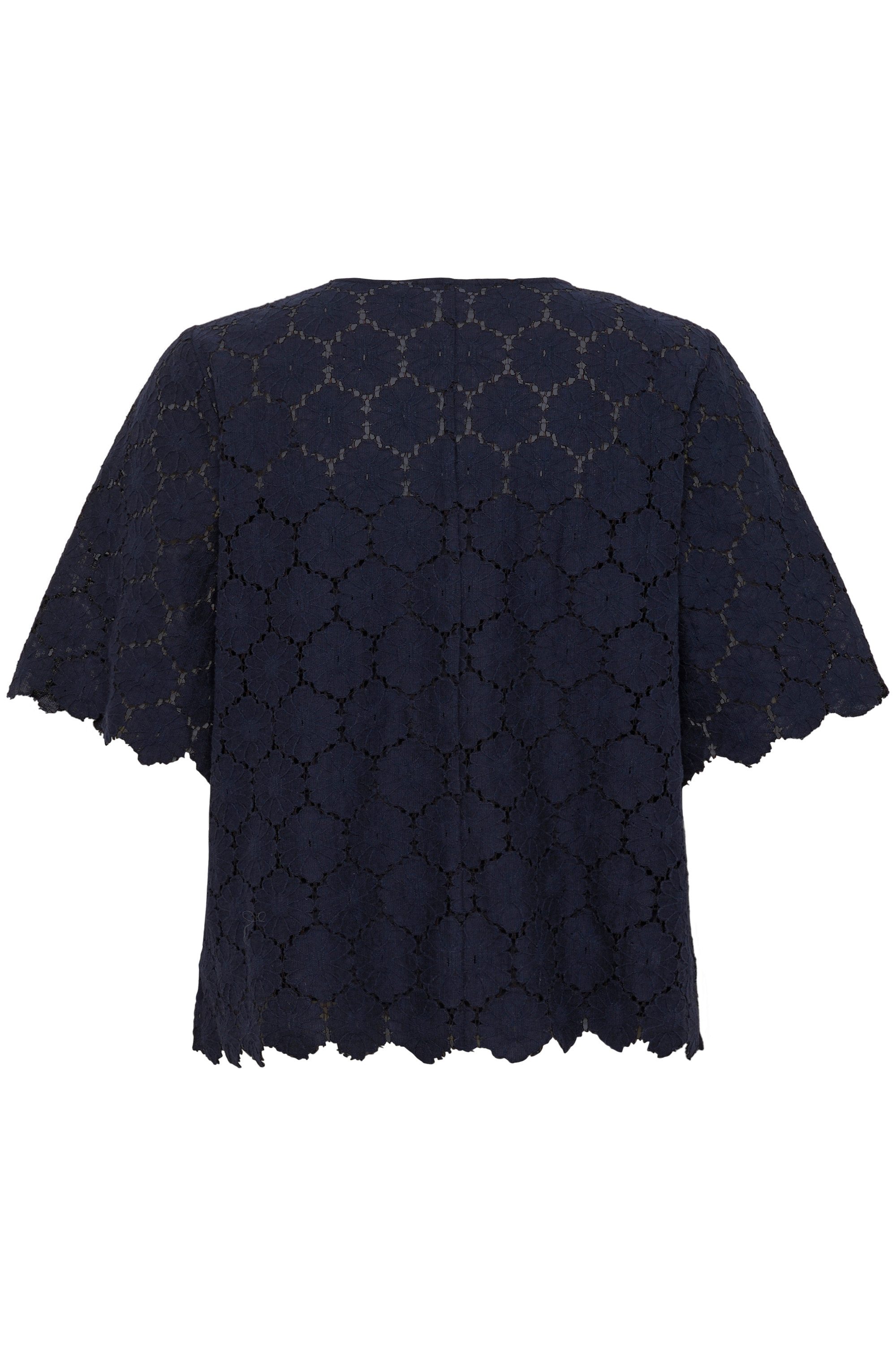 Saint Tropez Kurzarmbluse Kurzarm-Bluse ZojaSZ günstig online kaufen