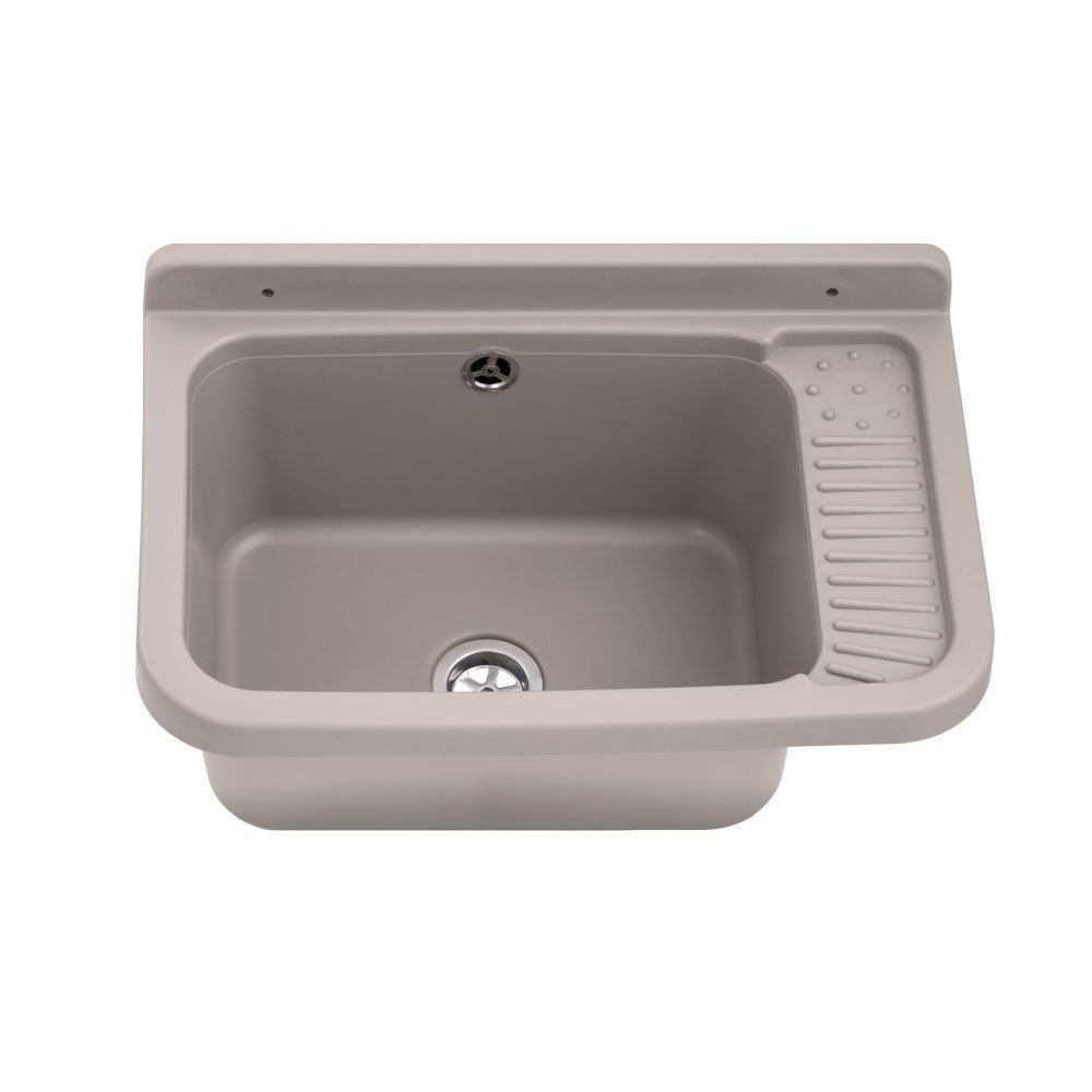 Lavre Waschbecken Gradia, Kunststoff Spülbecken Waschtrog Ausgussbecken, 50 günstig online kaufen