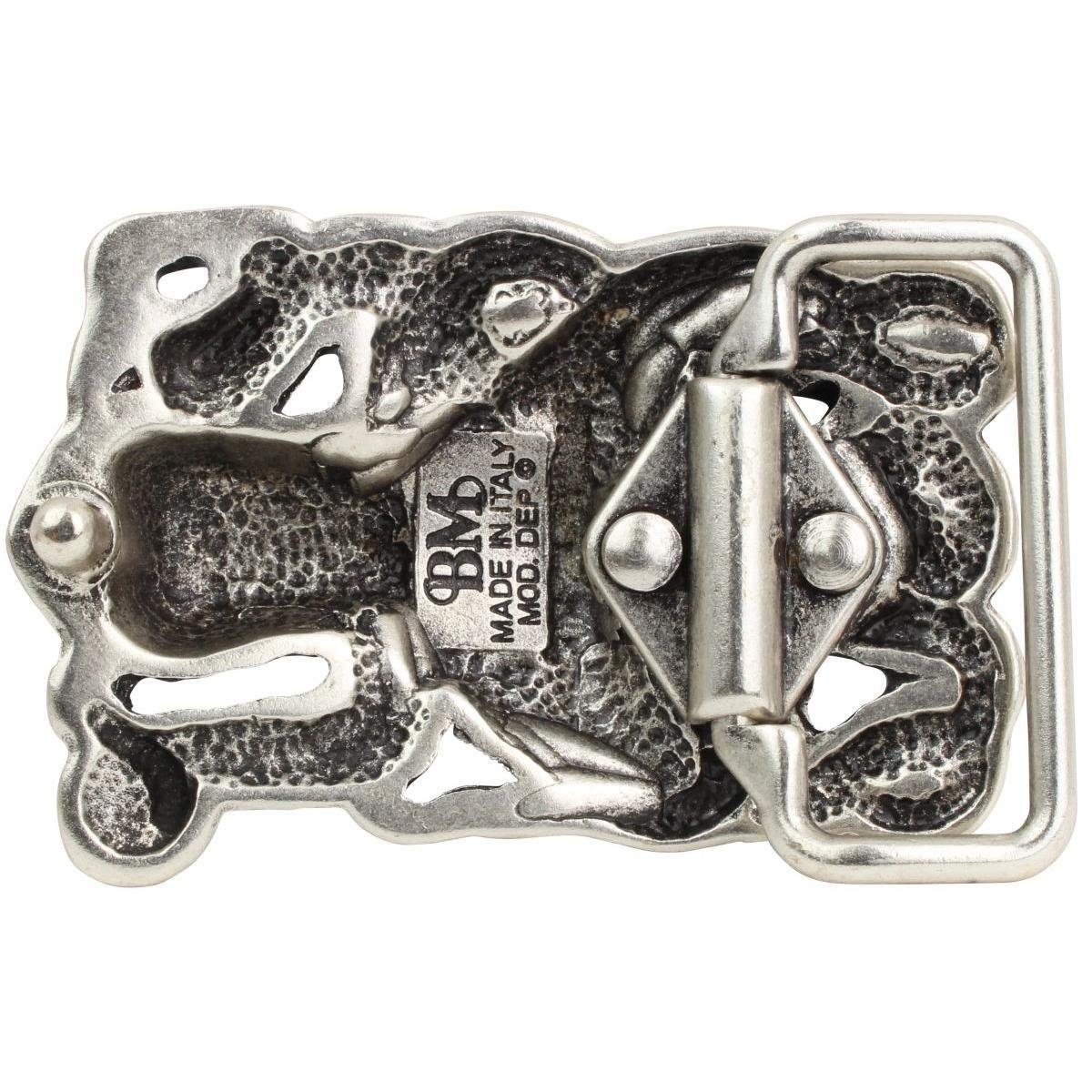 BELTINGER Gürtelschnalle Oktopus 4,0 cm - Buckle Wechselschließe Gürtelschließe 40mm - Gürtel b (1-St) – Bild 2 von 2
