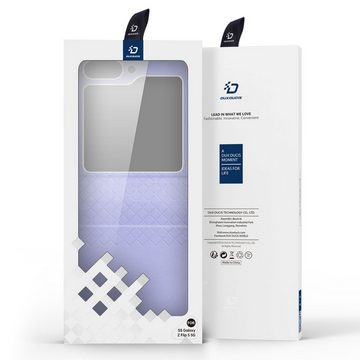 Dux Ducis Smartphone-Hülle Bril kompatibel mit Samsung Galaxy Z Flip5 5G Flip Ledertasche