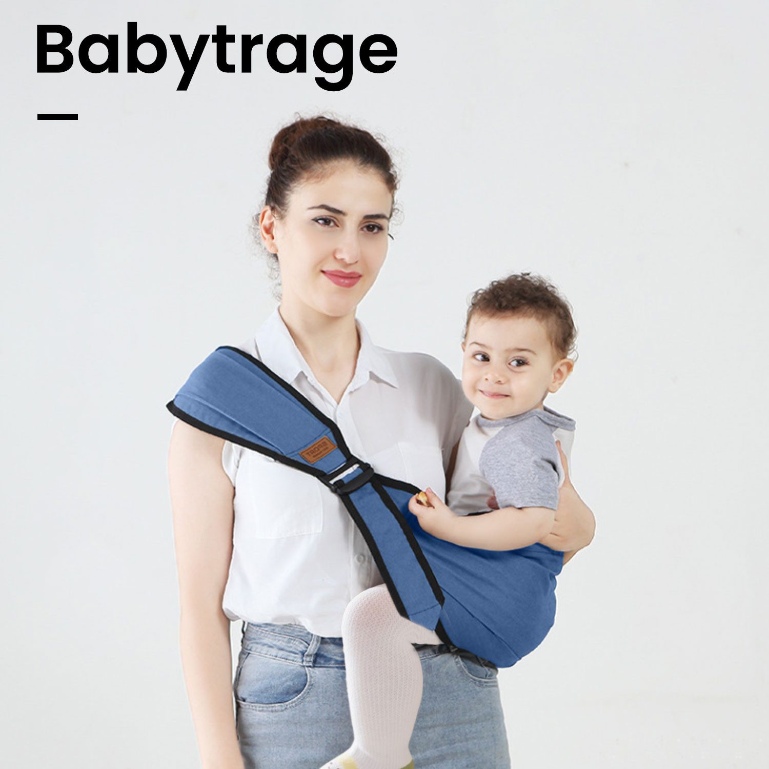 Refttenw Babytrage Seitlich Ergonomische Babytragetuch Baby Trage Neugeborenes, Verstellbaren