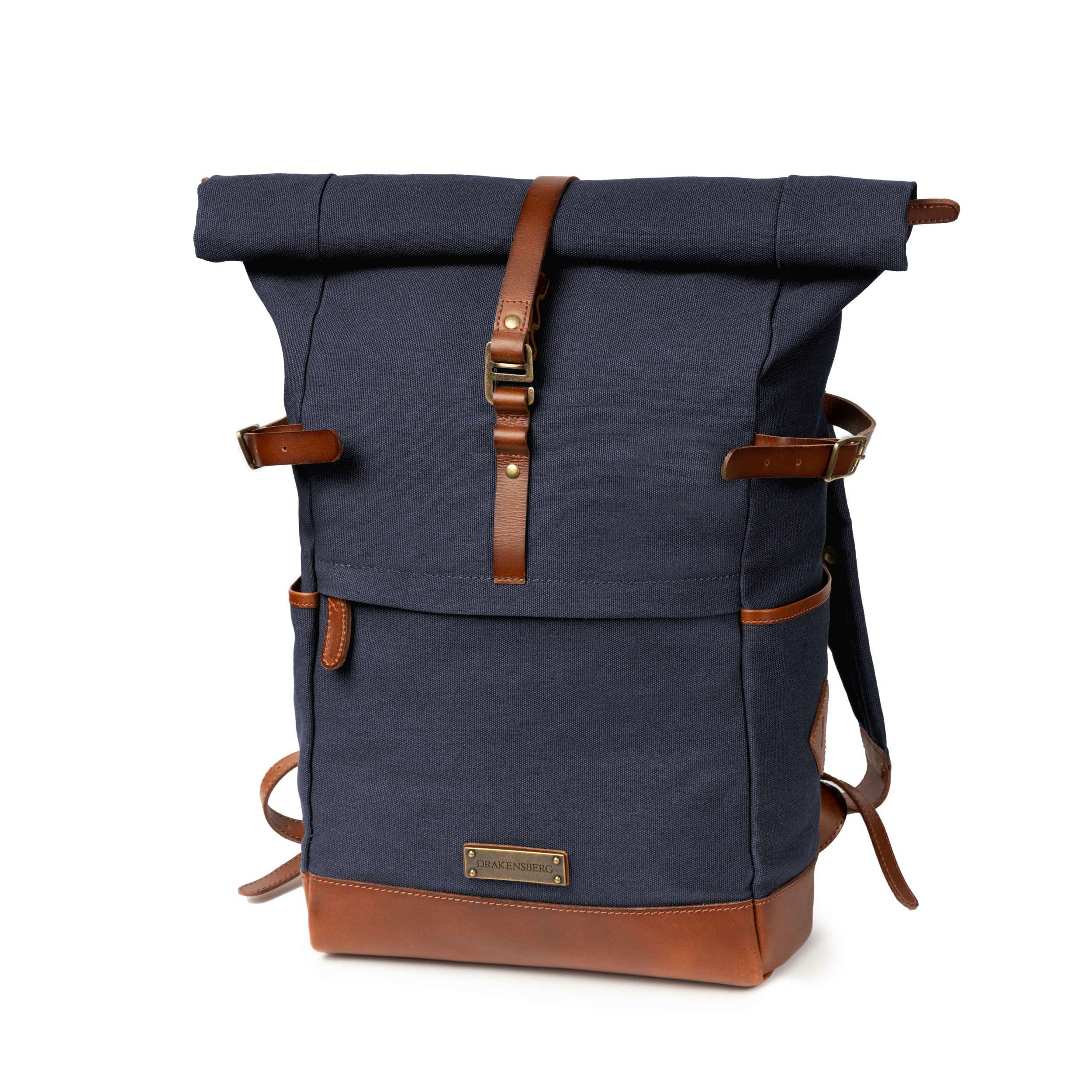 Rucksack Roll-Top »Wyatt« Marine-Blau
