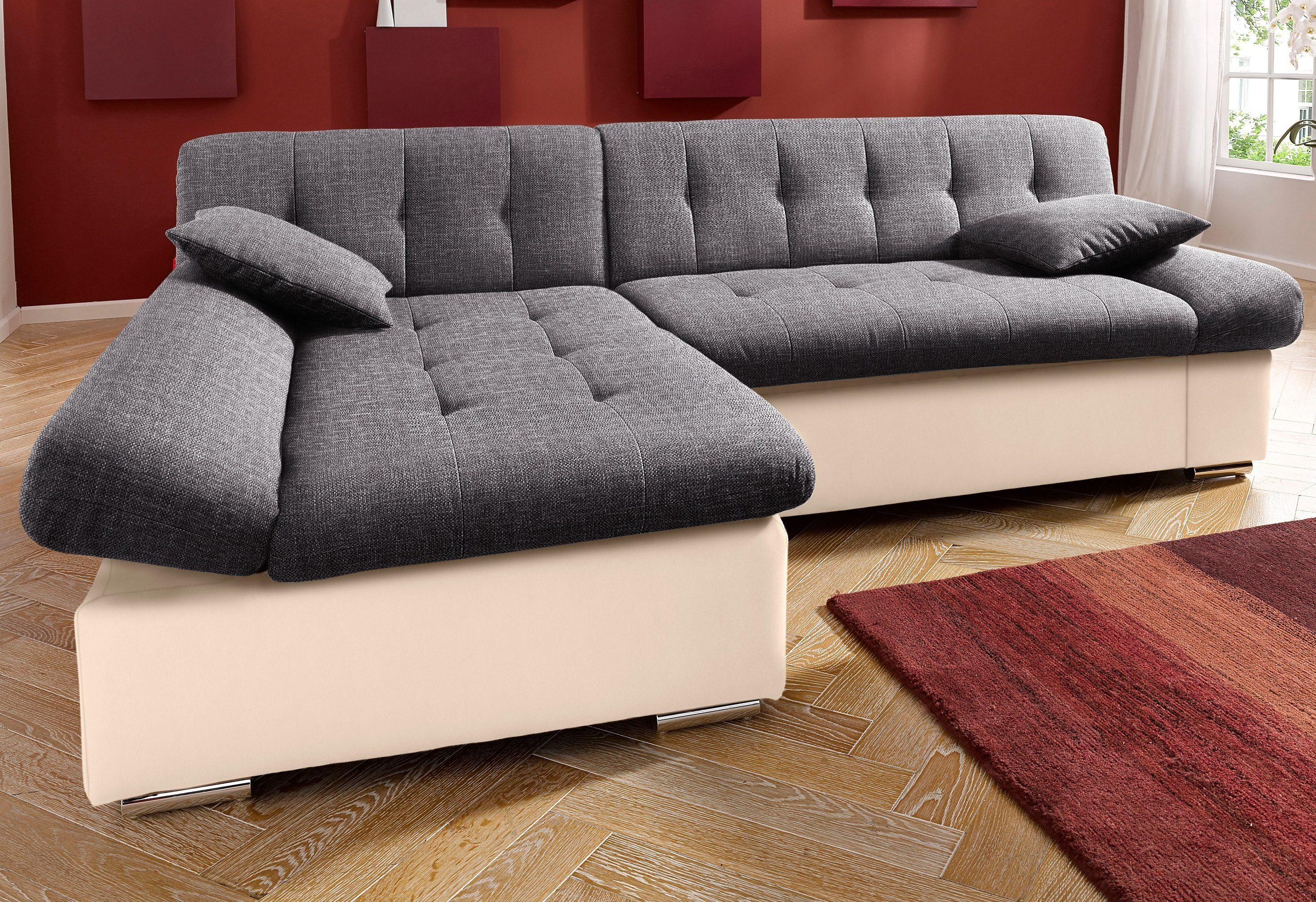 TRENDMANUFAKTUR Ecksofa Reggae, modern und bequem, günstig online kaufen