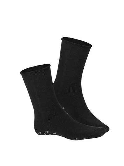 Hudson Komfortsocken HOMEPADS (1-Paar) flauschig und warm