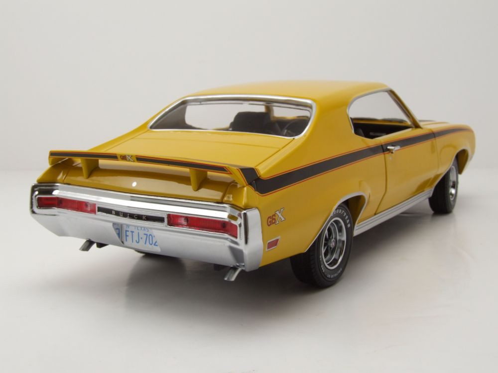 Sun Star Modellauto Buick GSX 1970 gelb, Maßstab 1:18