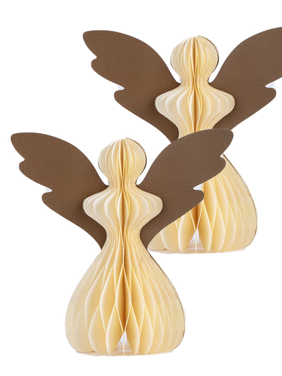 coopz Weihnachtsbaumkugel Papier Engel Aufsteller 18 cm