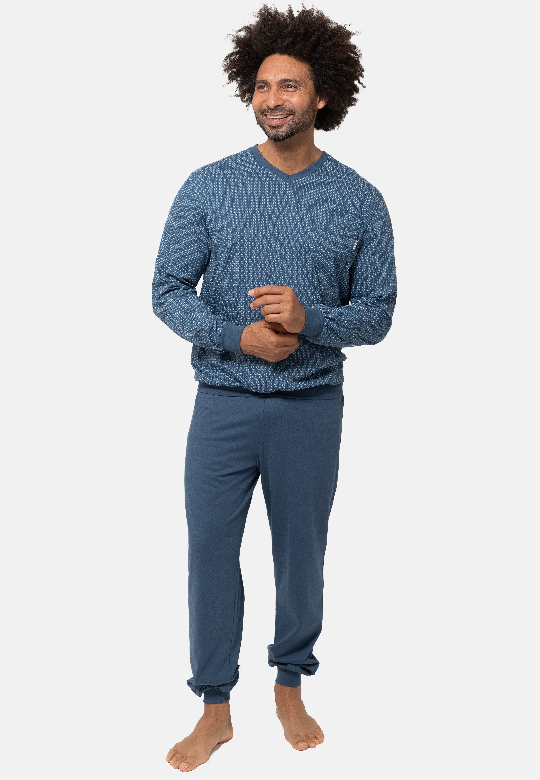 Ammann Pyjama Tic Tac (Set, 2 tlg) Schlafanzug - Baumwolle - Atmungsaktiv günstig online kaufen