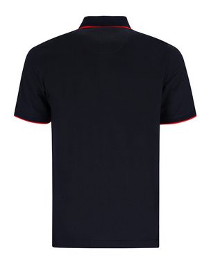 Hajo Poloshirt Flächenteiler-Poloshirt mit Applikation