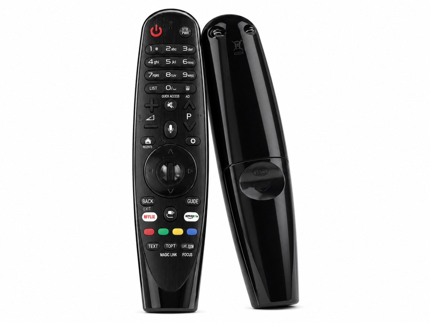 azurano Ersatz für LG AN-MR650A (EU) AKB75075301 Universal-Smart-TV-Fernbedienung