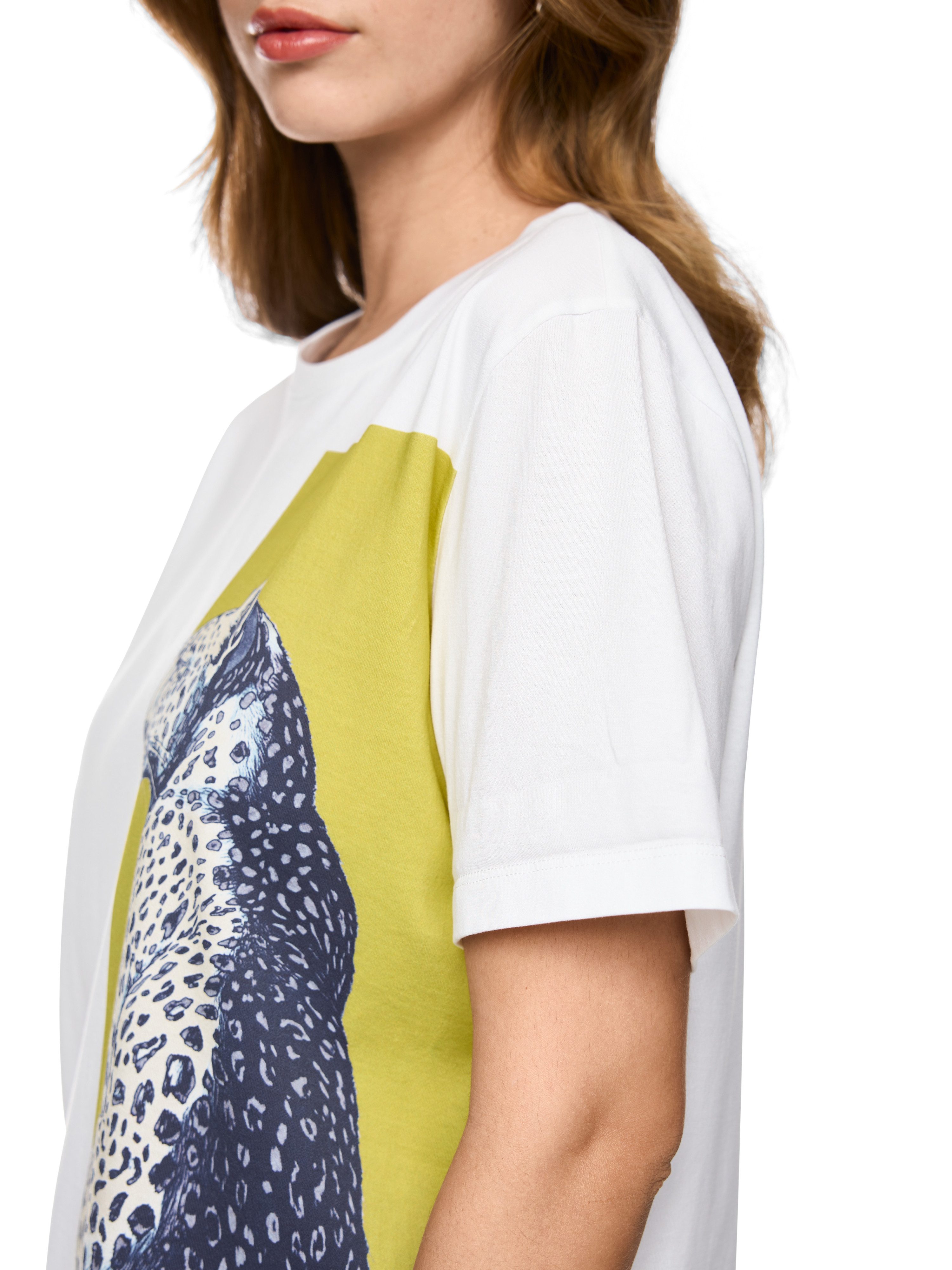 Marc Cain T-Shirt Leolicious Premium Damenmode mit Leo-Print – Bild 5 von 5